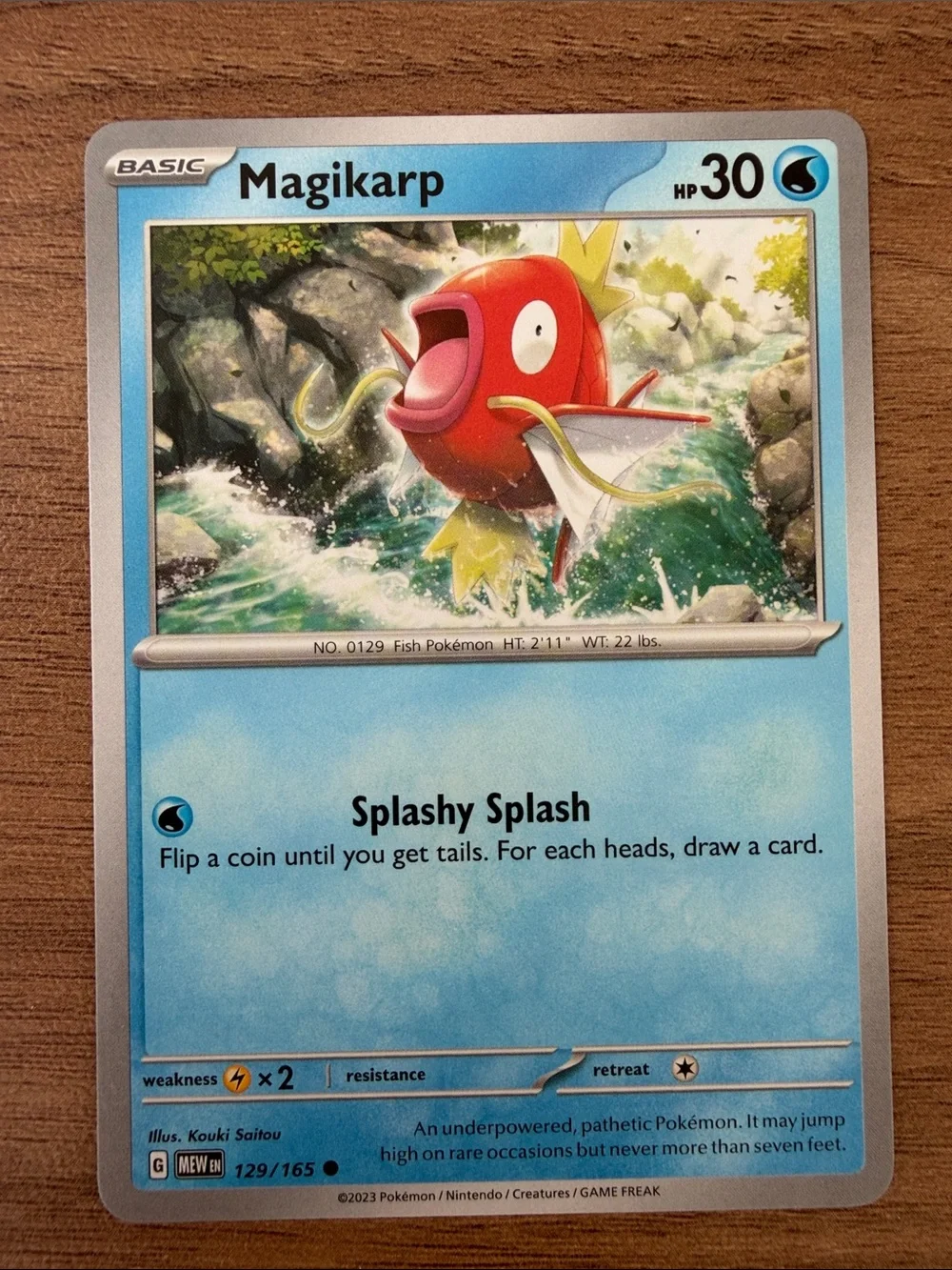 🐟 Fish Pokémon Card Lot | Magikarp Feebas Goldeen Luvdisc ✨5/$25✨
